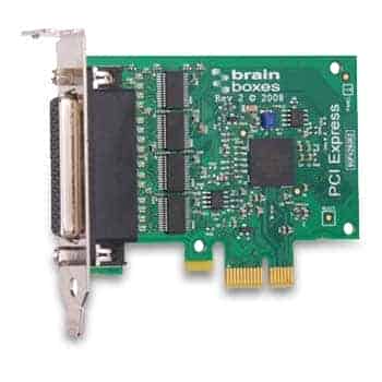 (image for) Brainboxes PX-260 PCI Express LP (low Profile) 4 x RS232 Serial Card